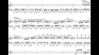 beatmania IIDX 18 Resort Anthem  perditus†paradisus piano part score [upl. by Lynette]