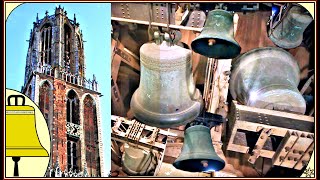 Utrecht Dom Van Wou kerkklokken Hervormde kerk anläuten des Plenums Better sound quality [upl. by Aisaim]