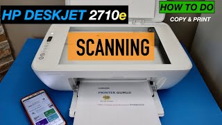 HP DeskJet 2710e Scanning Printing amp Copying Review [upl. by Josh]