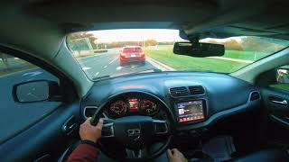 2018 Dodge Journey Crossroad SUV POV [upl. by Anelis]