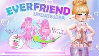 Everything NEW In The EVERFRIEND 💕 UPDATE amp POSSIBLE SET TEA Royale High Tea amp Update [upl. by Retsbew]