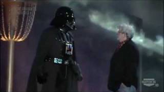 Darth Vader Wins Ultimate Villain at the 2011 Spike TV Scream Awards [upl. by Acherman246]