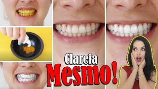 10 MANEIRAS DE CLAREAR OS DENTES EM CASA NATURALMENTE EM 2 MINUTOS COMO FAZER por Julia Doorman [upl. by Emerick]