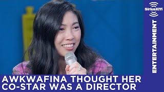 When Awkwafina First Met Henry Golding She Thought He Was the AD [upl. by Lrad705]