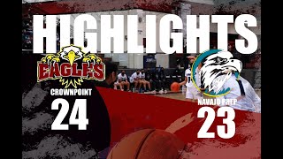 Crownpoint vs Navajo Prep GIRLS 22422 HIGHLIGHTS [upl. by Blank861]