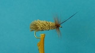 Fly Tying Goddard Caddis [upl. by Fondea244]