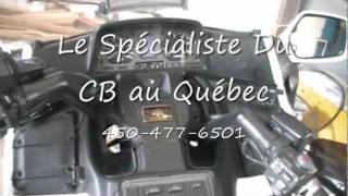 CB réparation moto goldwing 1500 speaker Le Spécialiste Du CBca [upl. by Ballman]