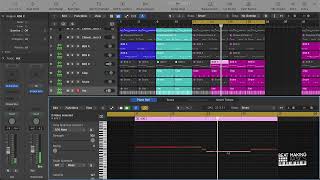 How To Turn An 8 Bar Loop Into Song Format Logic Pro X Tutorial [upl. by Naima]