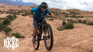 Mountain Biking Slickrock in Moab Utah [upl. by Refinaj]