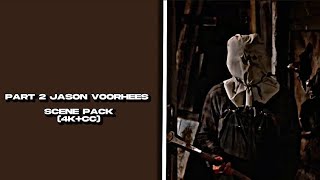 Part 2 Jason Voorhees scene pack  4KCC [upl. by Nahgam29]