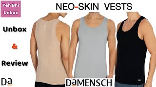 DaMENSCH NEOSKIN VESTS  Unbox amp Review [upl. by Yelsgnik]