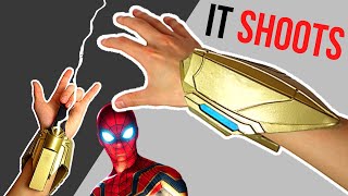 FUNCTIONAL Iron Spider Web Shooter EASY  WITH TEMPLATES [upl. by Bevus]