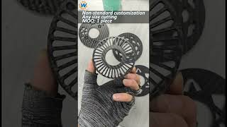 Carbon Fiber Prototypes CNC Cutting carbonfiber cnc diy 3D drone FPV rccar steelwheels [upl. by Eicam]