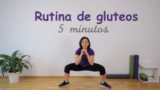 Ejercicios intensos de gluteos 5 minutos [upl. by Einotna]