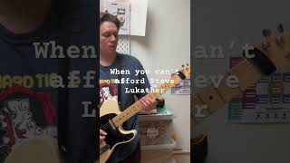 Getting Steve Lukather on a budget guitar blues guitarstyle guitarguitar guitartechnique [upl. by Freddi]