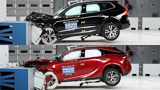 Volvo XC60 vs Lexus RX CRASH TEST [upl. by Ahcrop727]