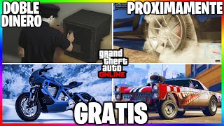 NUEVA ACTUALIZACION 2 COCHES GRATIS NEGOCIO AL DOBLE Nuevos EVENTOS amp MÁS GTA Online [upl. by Ambrosia]