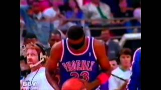 Cedric Ceballos 1992 Slam Dunk Contest Champion  Blindfold Dunk [upl. by Anaid]