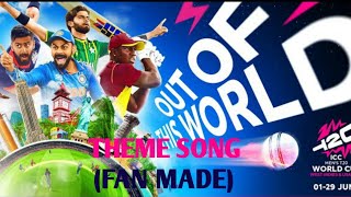 ICC T20 WORLD CUP 2024 Theme Song Fan Made [upl. by Hanas]