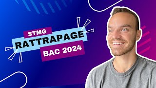 RATTRAPAGE BAC STMG [upl. by Sarena]