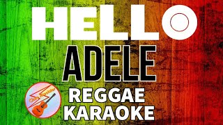 Hello by Adele Reggae Karaoke  Conkarah version [upl. by Dnomsad]