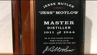 Misprint Jack Daniels Master Distiller No2 Jess Motlow [upl. by Ecitnirp]