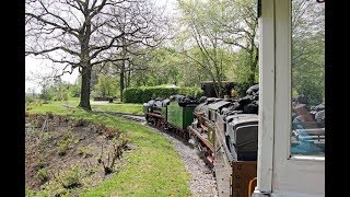 Killesbergbahn  Bespannung mit zwei Dampfloks [upl. by Anail376]