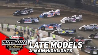 Late Models Put On A Show Inside The Dome  2023 Castrol Gateway Dirt Nationals [upl. by Biamonte]