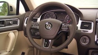 New 2015 Volkswagen Touareg INTERIOR [upl. by Mauve]