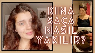 KINA NEDİR SAÇA NASIL YAKILIR ❤️‍🔥  KINA RENGİ NASIL AYARLANIR  KINAYA DAİR HER ŞEY [upl. by Irrol]