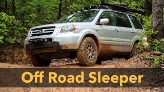 Blown Away The 2007 Honda Pilot is an Off Road Sleeper Uwharrie Daniel Dutch John Mnt Loop [upl. by Akihdar458]