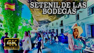 SETENIL de las BODEGAS  The Most Unique Cave Village of SPAIN [upl. by Enitsirhc]