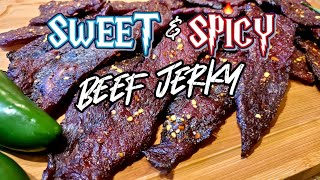 Homemade Jerky  Beef Jerky Marinade  Yoder Pellet Smoker [upl. by Walther43]