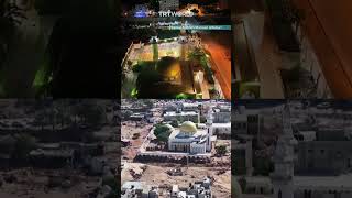 Drone footage shows Libya’s Derna before and after powerful floods [upl. by Audi]