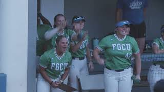 FGCU SOFTBALL UPSETS NO 16 FSU 31 [upl. by Salchunas]