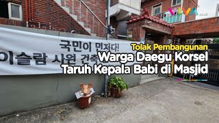 Teror Kepala Babi Hantui Pembangunan Masjid Korea [upl. by Atinrev685]