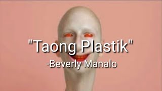 Taong plastik spoken word poetry  original composition [upl. by Andrien]