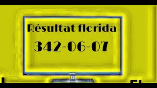 Résultat florida endirec le 06 Aoùt 2024 [upl. by Airun]