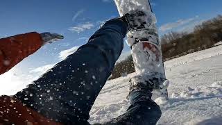 Snowboard à lassenceur de Strepy Thieu😁 [upl. by Maggy793]