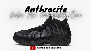 “Anthracite” Nike Air Foamposite One  RELEASE DATE  PRICE  DETAILED LOOK [upl. by Anairad]