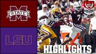 LSU Tigers vs Mississippi State Bulldogs  Full Game Highlights [upl. by Ehcram]