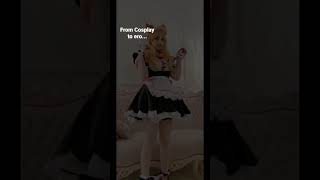 Rate this transformation 🤭 nekopara cosplay [upl. by Ellessig906]