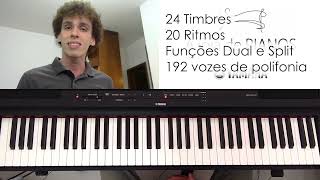 Yamaha P121 e P125  Demonstração [upl. by Phene208]