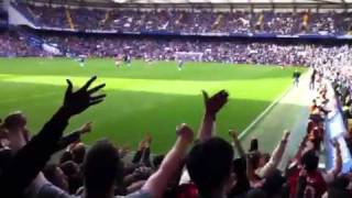 Arsenal fans at Chelsea Away 3 5 29102011 [upl. by Tdnaltroc]