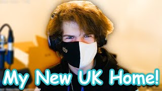 Ranboos First Stream In His New UK House [upl. by Rednasela]