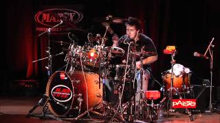 Eloy Casagrande drum solo at 2011 Paiste Day LA [upl. by Nostets]