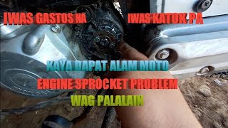 PANO MAGPALIT NG OIL SEAL ENGINE SPROCKET [upl. by Harmon]