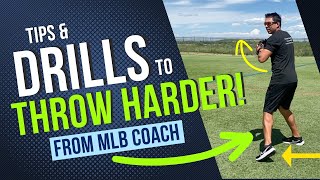 How to Increase Your Throwing Velocity  MLB Coach Shares Tips amp Drills to Throw Harder [upl. by Hares]