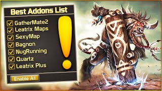 7 Must Have Classic WoW Addons [upl. by Einnim719]