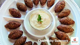 Receta y preparación de kibbeh original [upl. by Xuerd396]